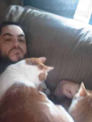 George and I
